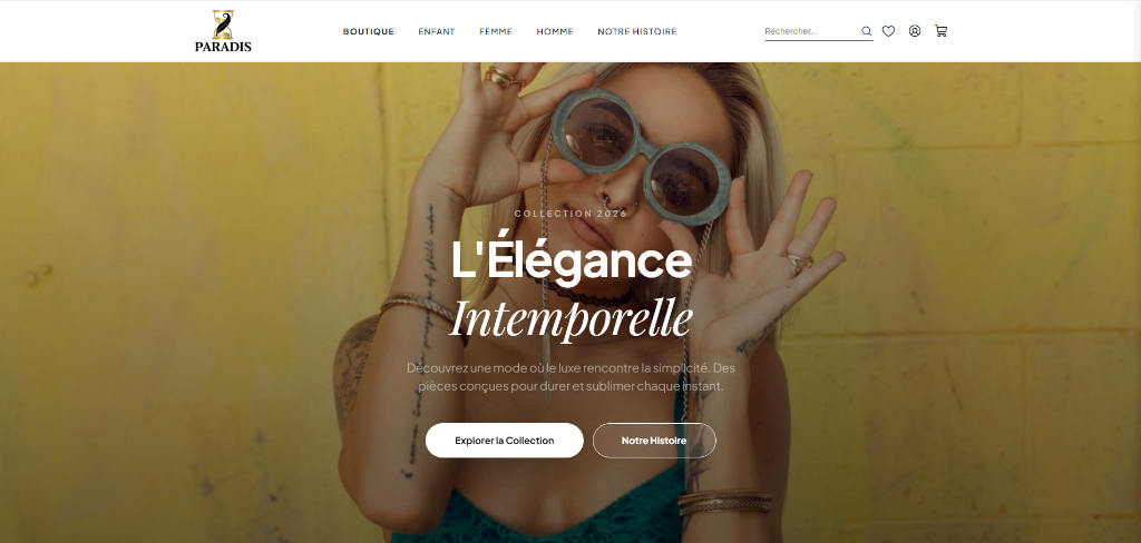 Paradis - Mode